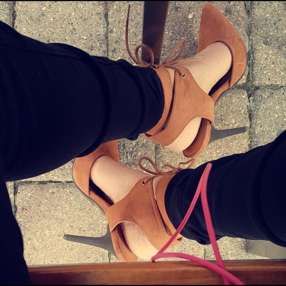 Charlette Russe heels (true to color)
